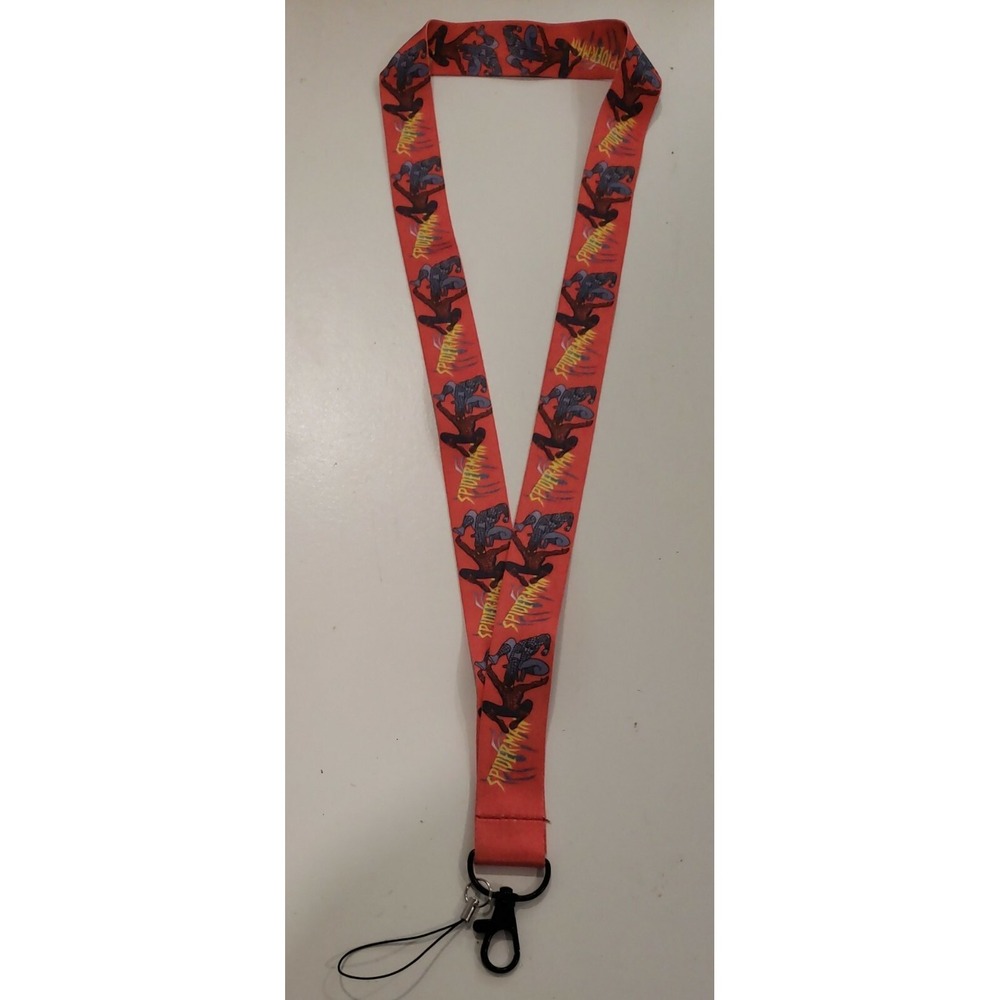 Disney SPIDER-MAN MARVEL SUPERHERO Pin Trading Neck lanyard ID keys NEW 057